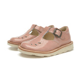 Rosie T-bar Shoe || Blush Pink Patent Leather