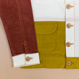 Color Block Jacket || Chartreuse